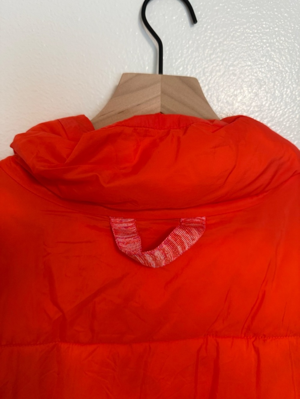 FP Movement - In A Bubble Puffer Flame Orange Red Oversized Zip Vest - Large - Picture 14 of 15